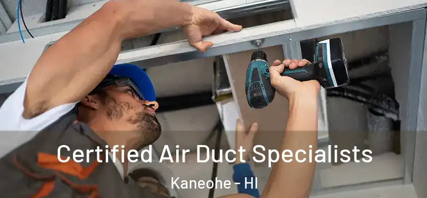 Certified Air Duct Specialists Kaneohe - HI