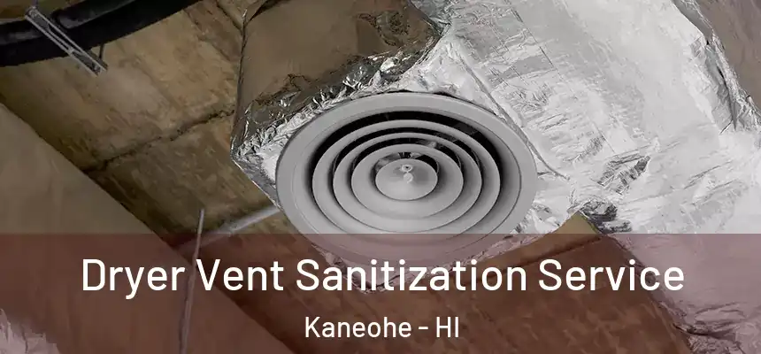  Dryer Vent Sanitization Service Kaneohe - HI
