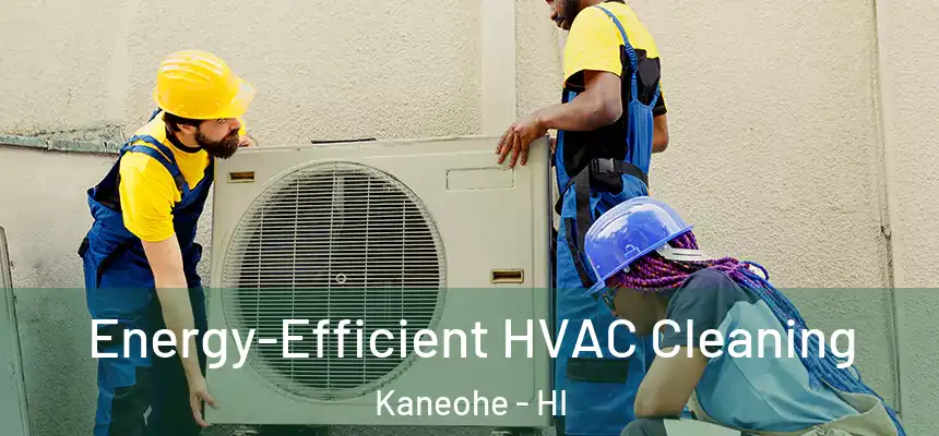  Energy-Efficient HVAC Cleaning Kaneohe - HI